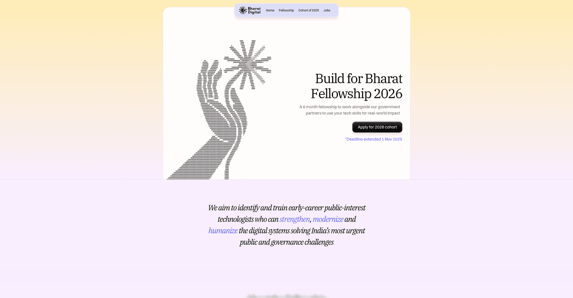 Build for Bharat Fellowship banner