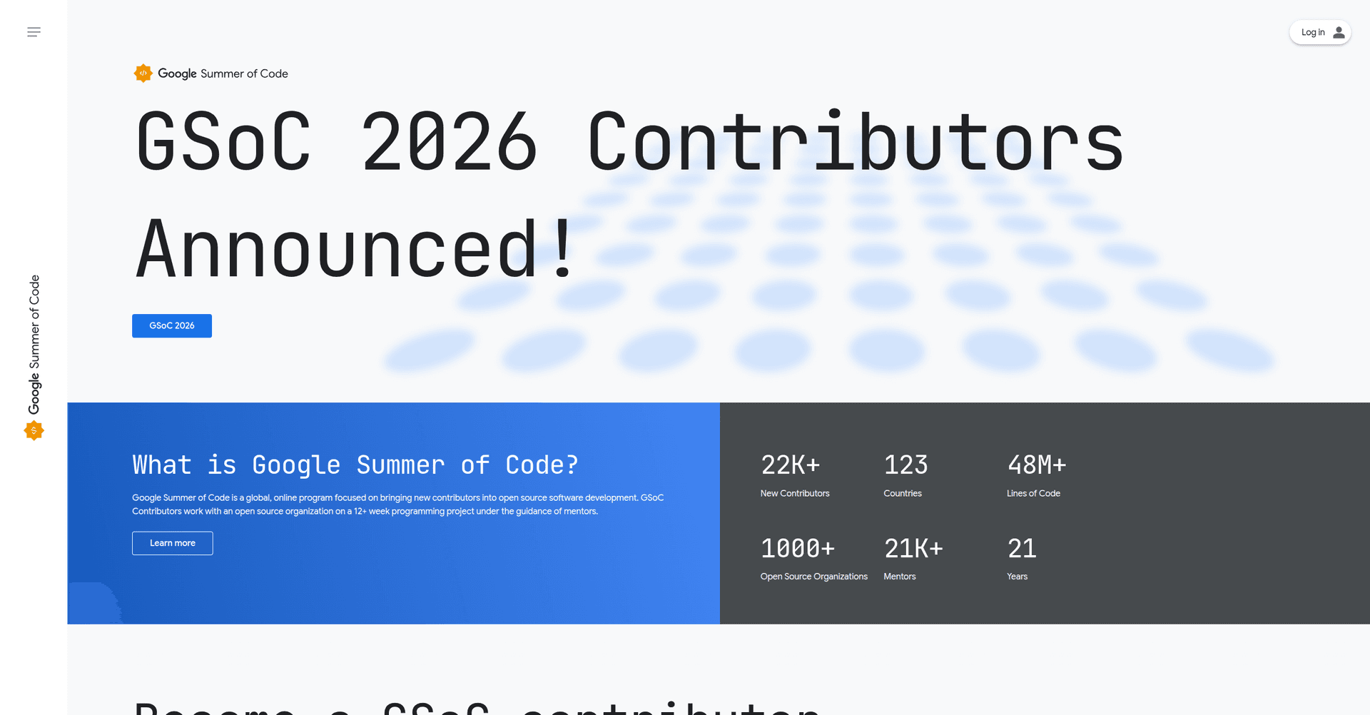 Google Summer of Code banner