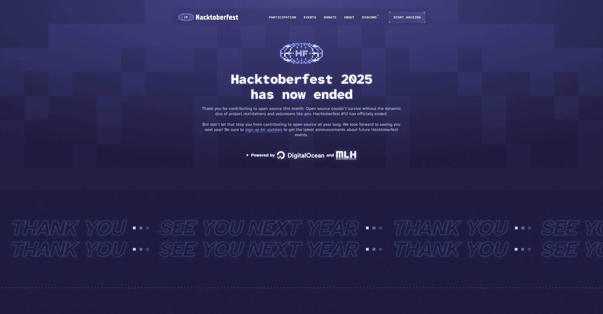 Hacktoberfest banner
