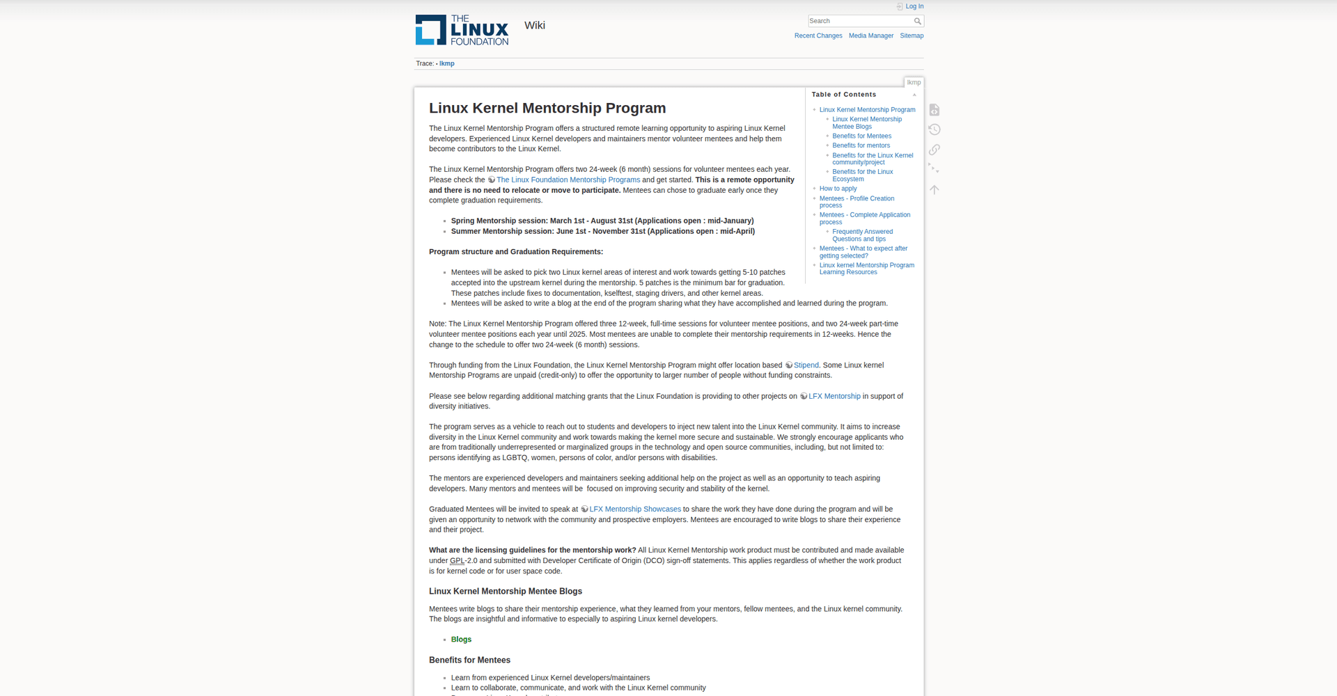 Linux Kernel Mentorship banner