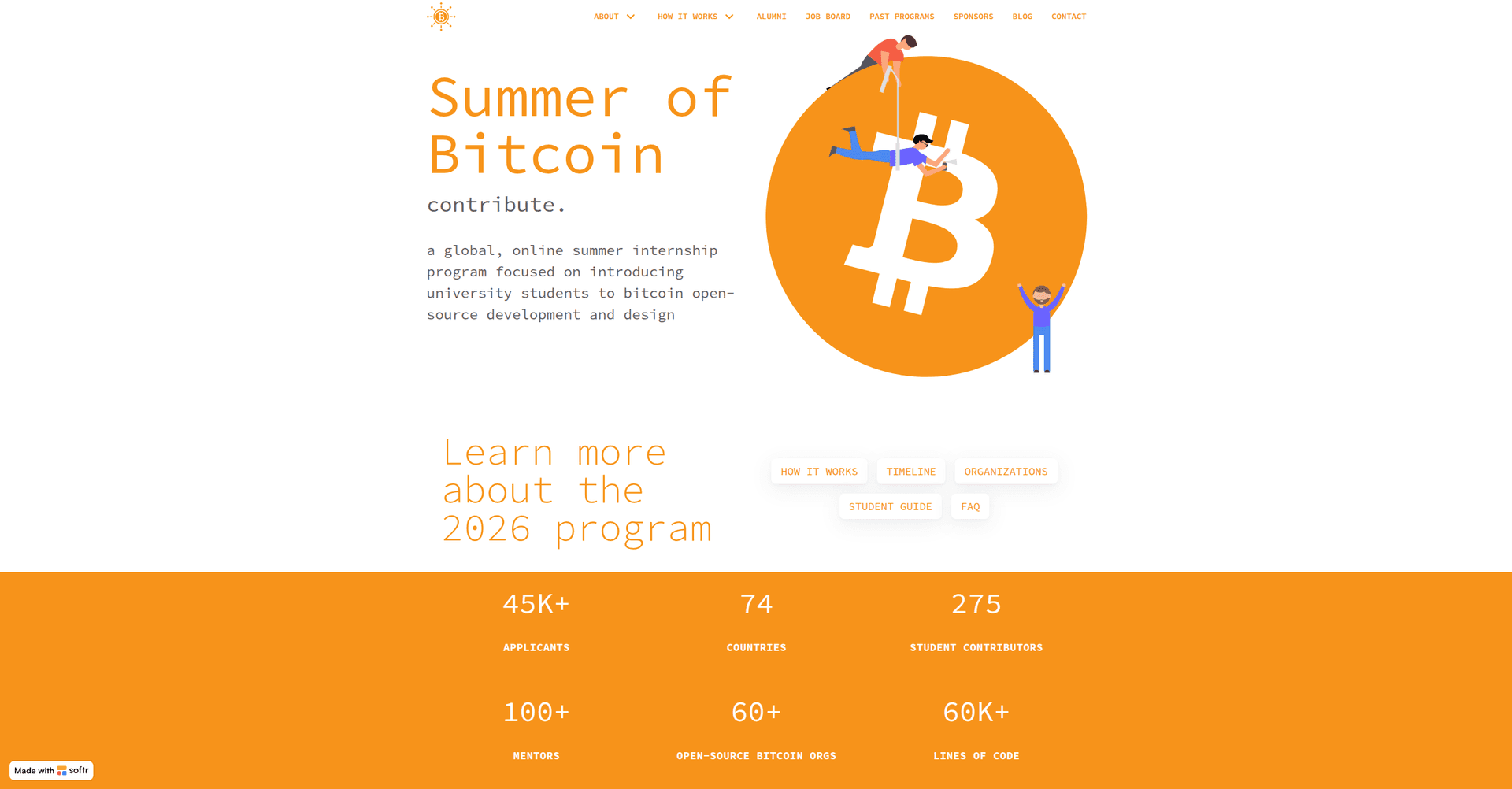 Summer of Bitcoin banner